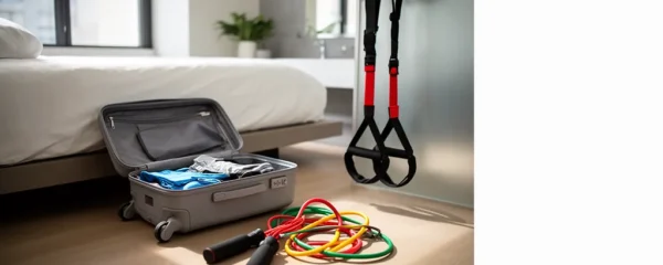 Équipement de fitness portable et compact pour s'entraîner en déplacement